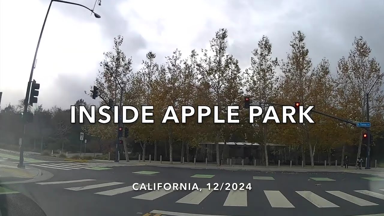Inside Apple Park, Cupertino, California