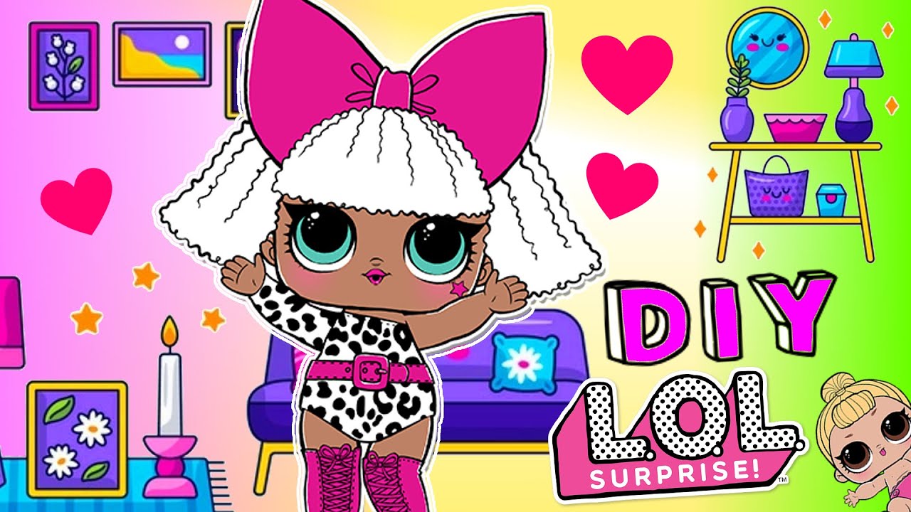 LOL Surprise DIY 😻 mebelki dla laleczek Toys Land