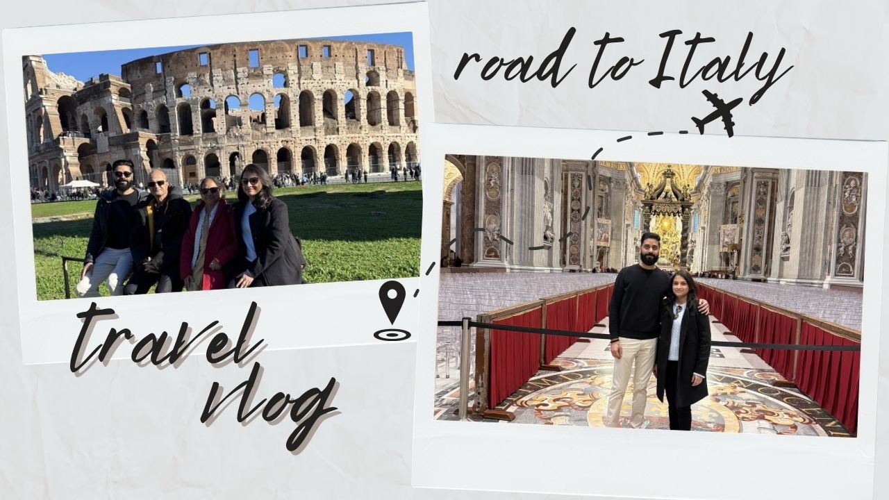 ನಮ್ಮ Italy Diaries - Part 3 : Vatican City | Rome | Family Vacation | Travel Vlog ✈️ 🧳🇮🇹