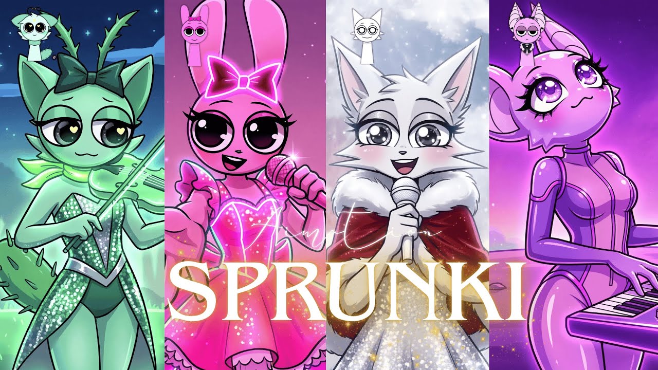 Sprunki |Twinkle Planet Pop ✨🪐| Official Sprunki Adventure Music Video