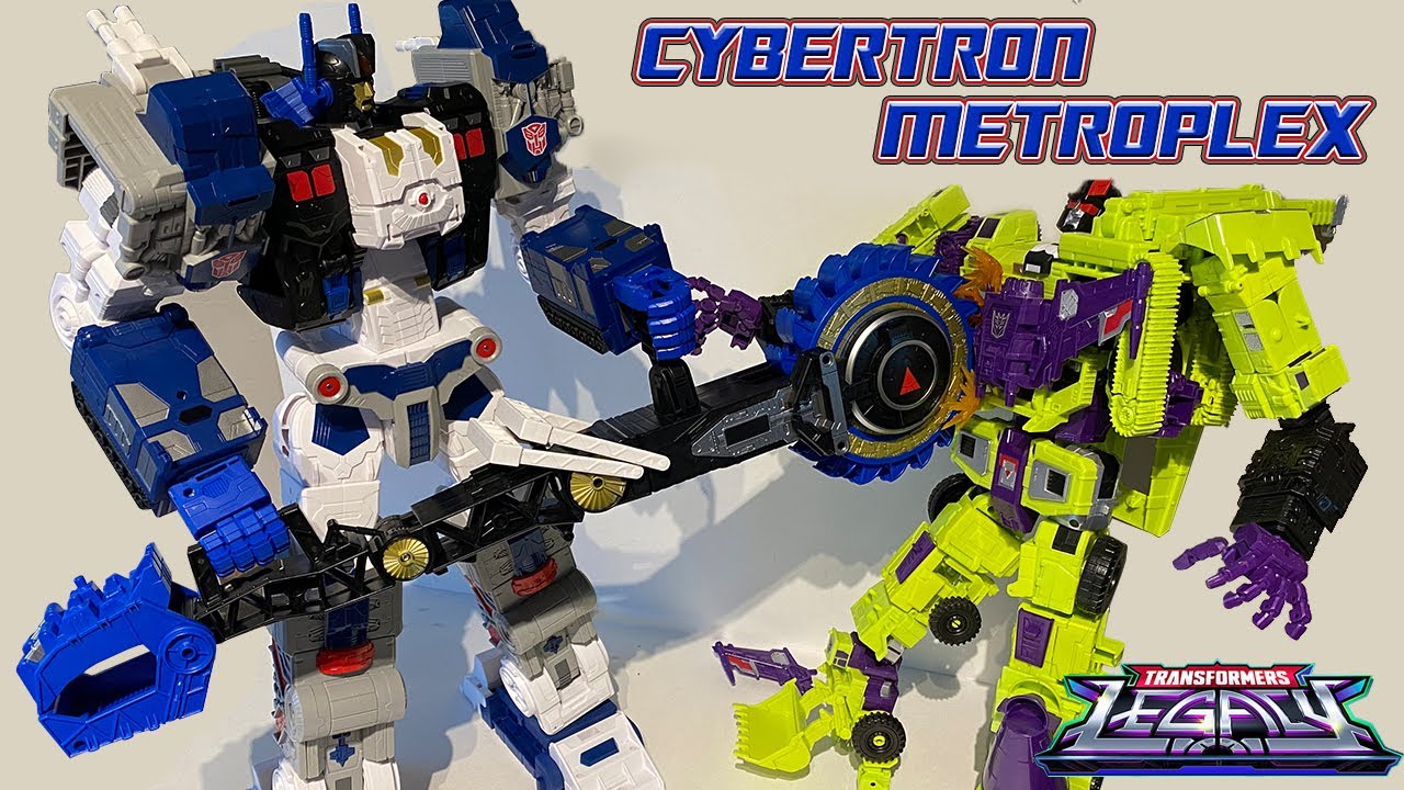 Transformers Legacy Cybertron Metroplex Titan Series