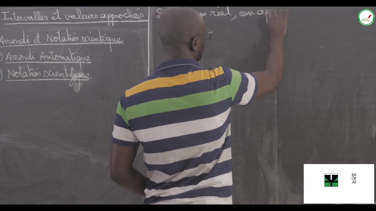 Cours - Seconde - Mathématiques : Intervalles et valeurs rapprochées / Intervalles dans R / M. Ka S1