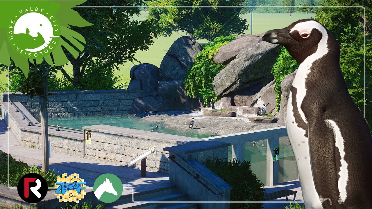 African Penguin Habitat | Planet Zoo Collaboration | Valby City Zoo EP2