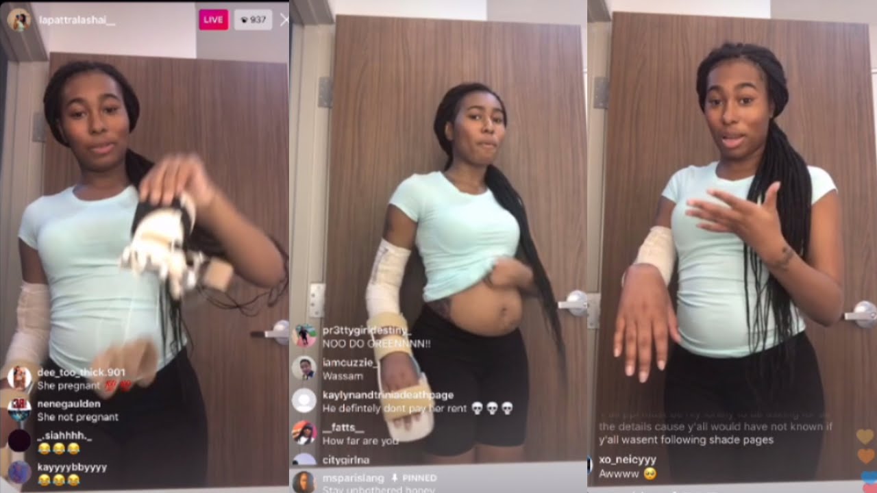 LAPATTRA JACOBS TAKES HER CAST OFF ON LIVE! Q&A ABOUT HER ARM & INCIDENT ‼️ |YAYA&rsquo;S  VICTIM