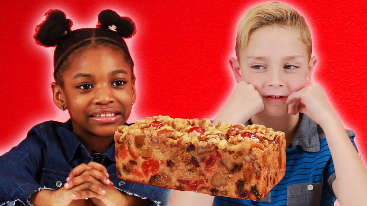 Kids Try Fruitcake For The First Time