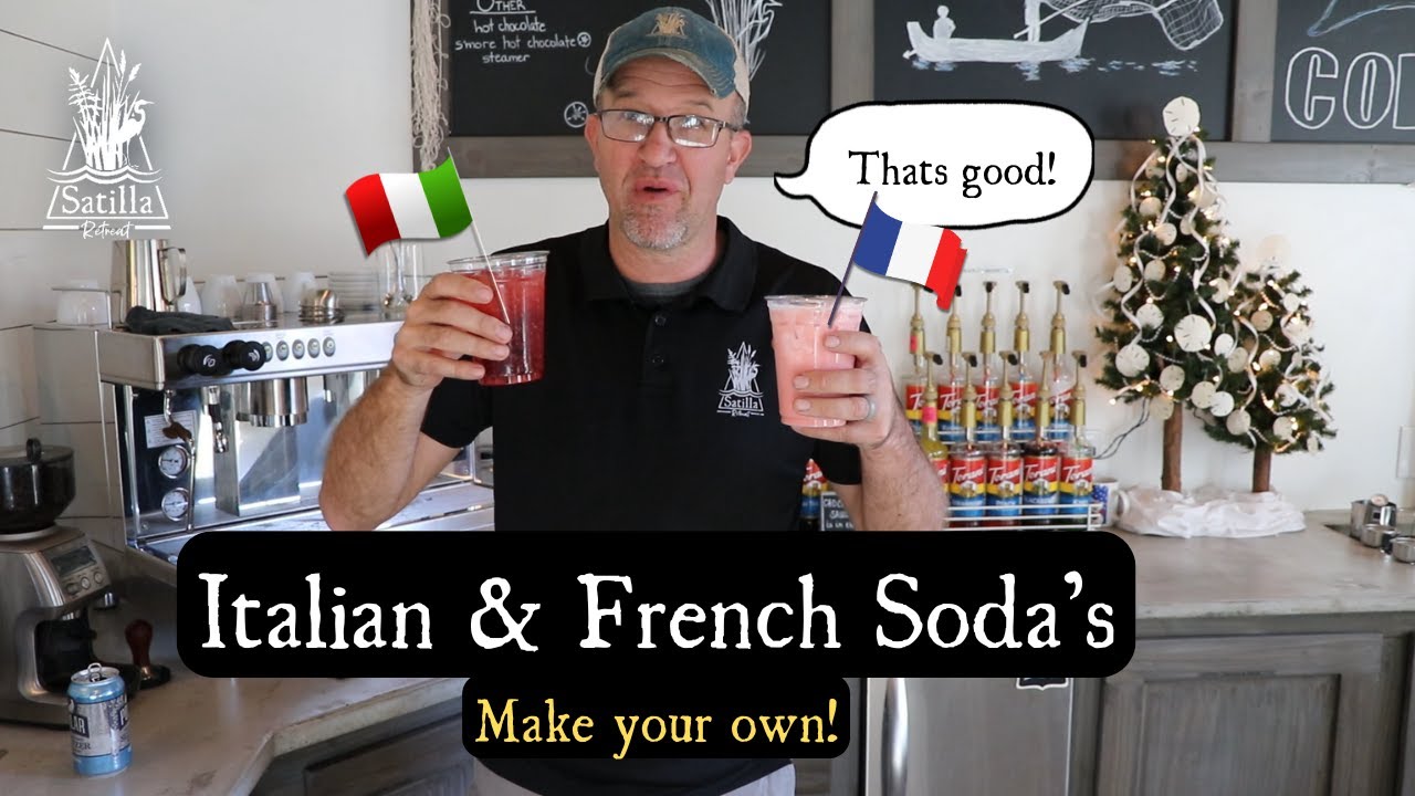 How to make a French and Italian Soda