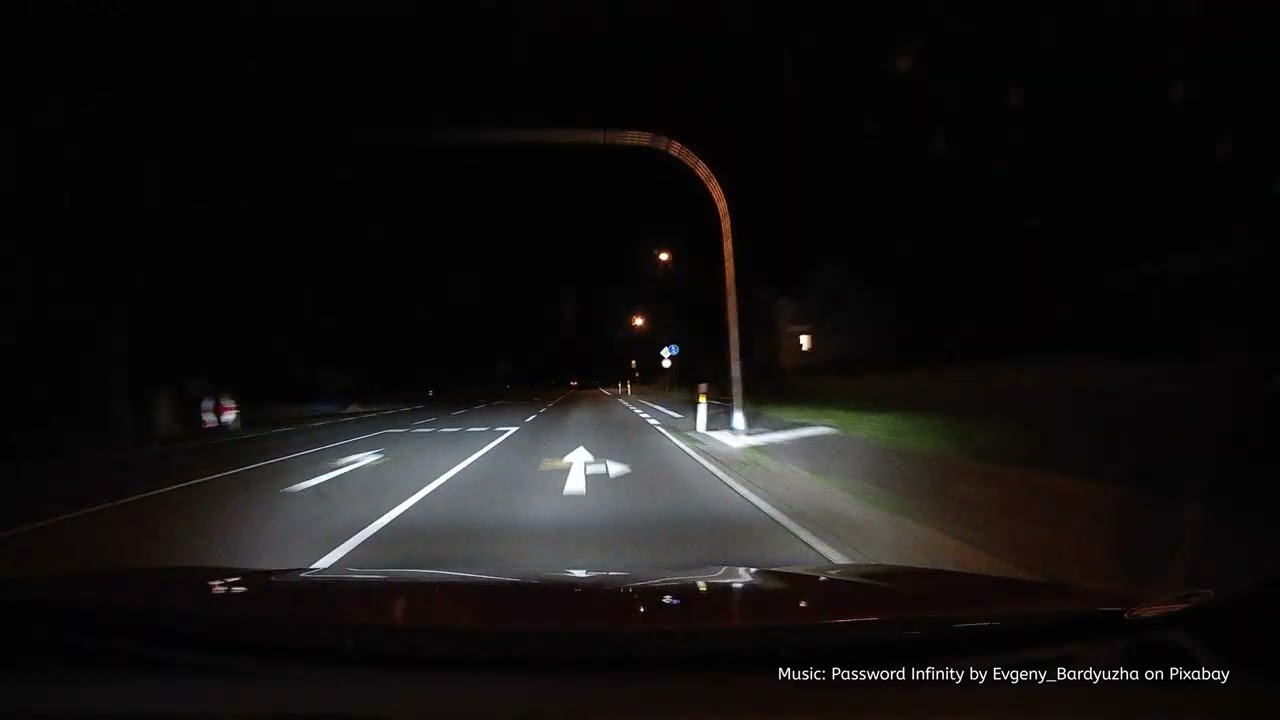 2024 Ford Focus ST X Matrix LED night drive #2