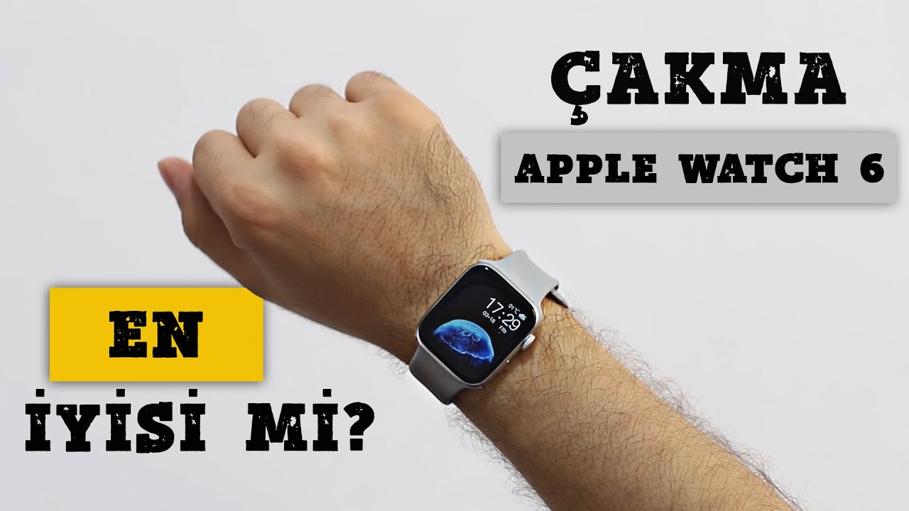 REPLİKA APPLE WATCH 6-HW22 AKILLI SAAT ÇAKMA APPLE OLANINDAN