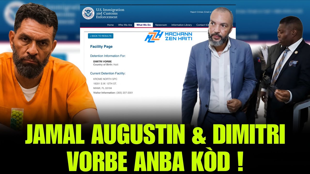 DIMITRI VORBE ANBA KÒD! MEN KOTE YO METE L !. || ULCC FÈ FOUKE JAMAL AUGUSTIN ANSYEN DG TNH