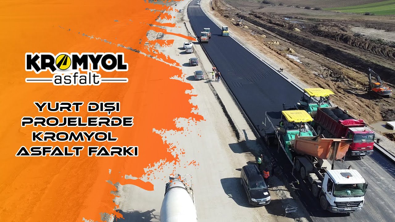 KROMYOL ASFALT TECRÜBESİ AVRUPA BİRLİĞİ ÜLKESİ ROMANYA'DA    #romanya  #yatırım  #işdünyası