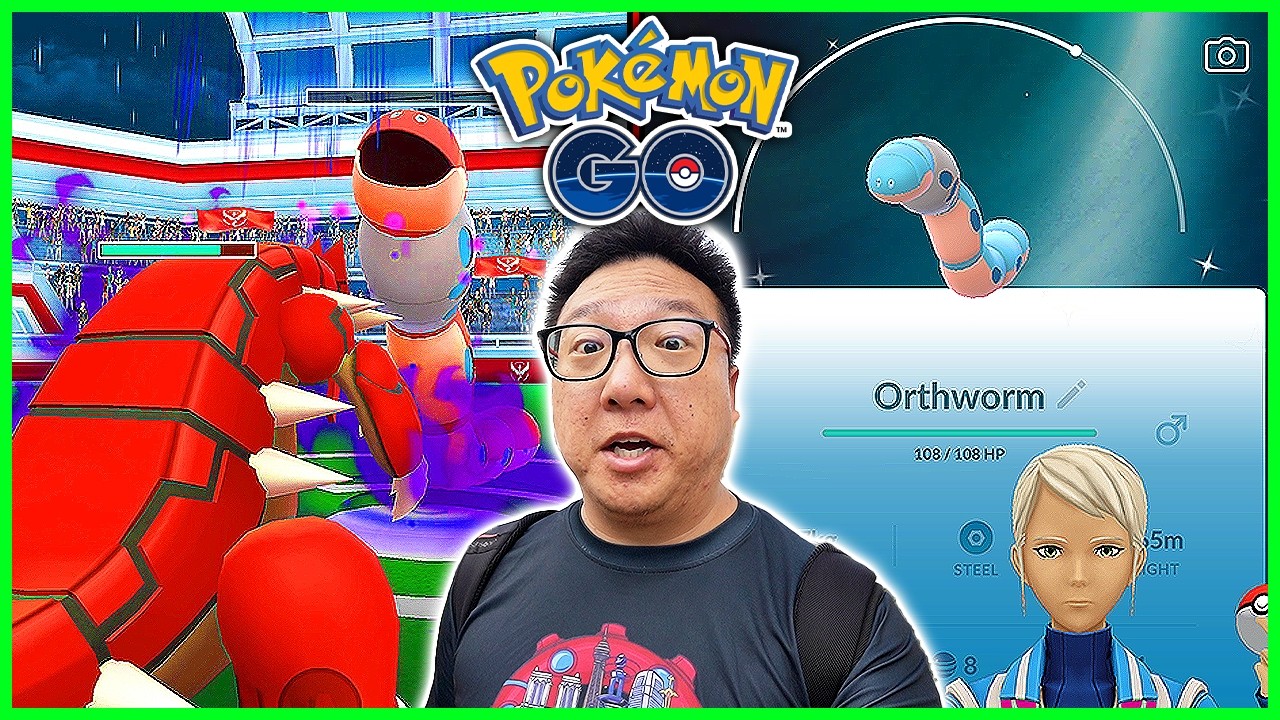 Steeled Resolve With Shiny Orthworm in Pokemon GO
