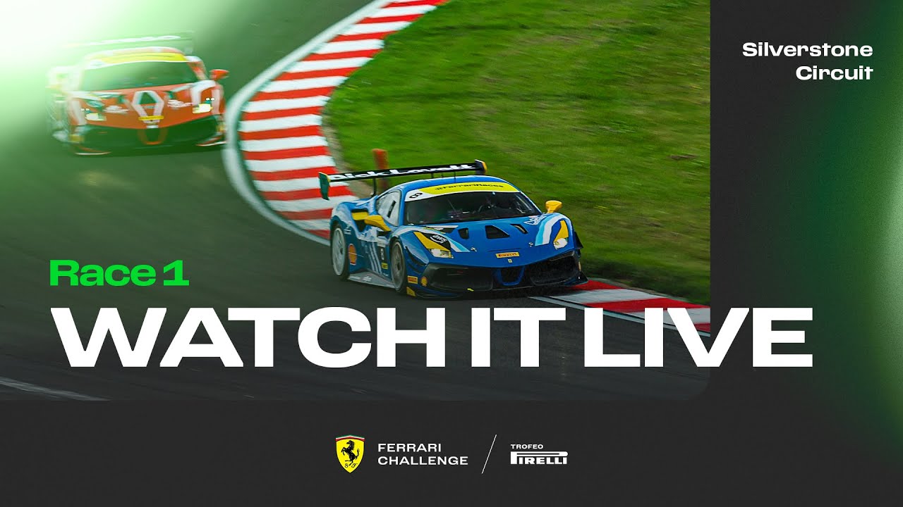Ferrari Challenge UK - Silverstone, Race 1