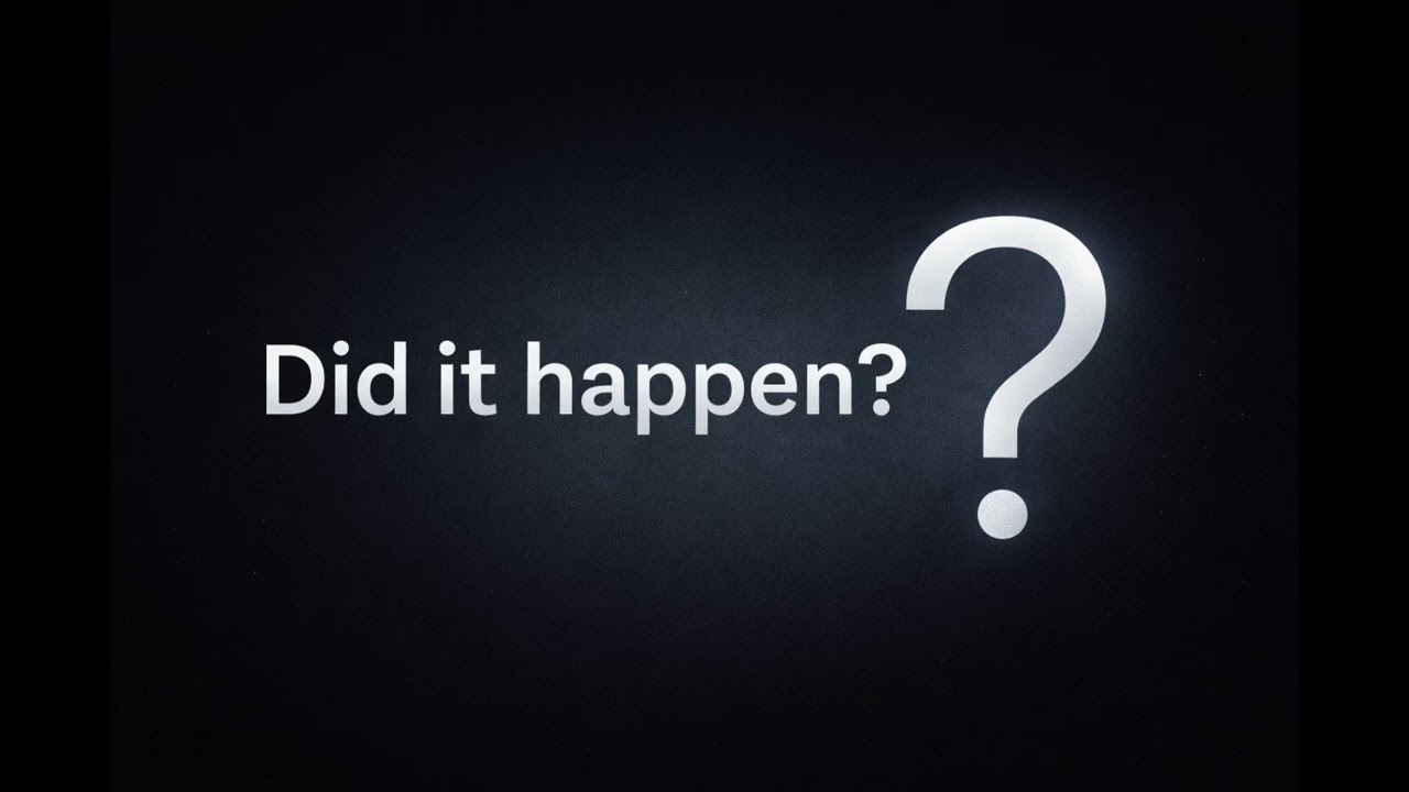 Did It Happen If You Forgot It? | The Pause