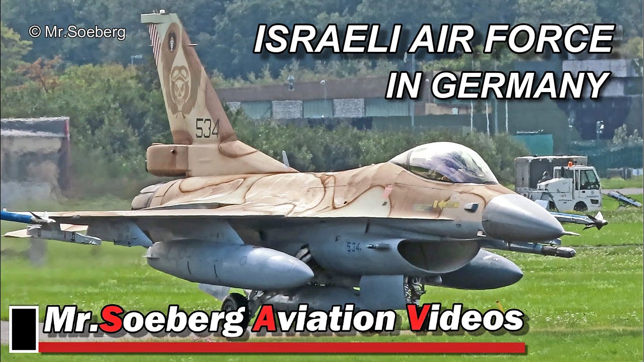 F16's ISRAELI AF for first exercise with THYPHOONS in Germany