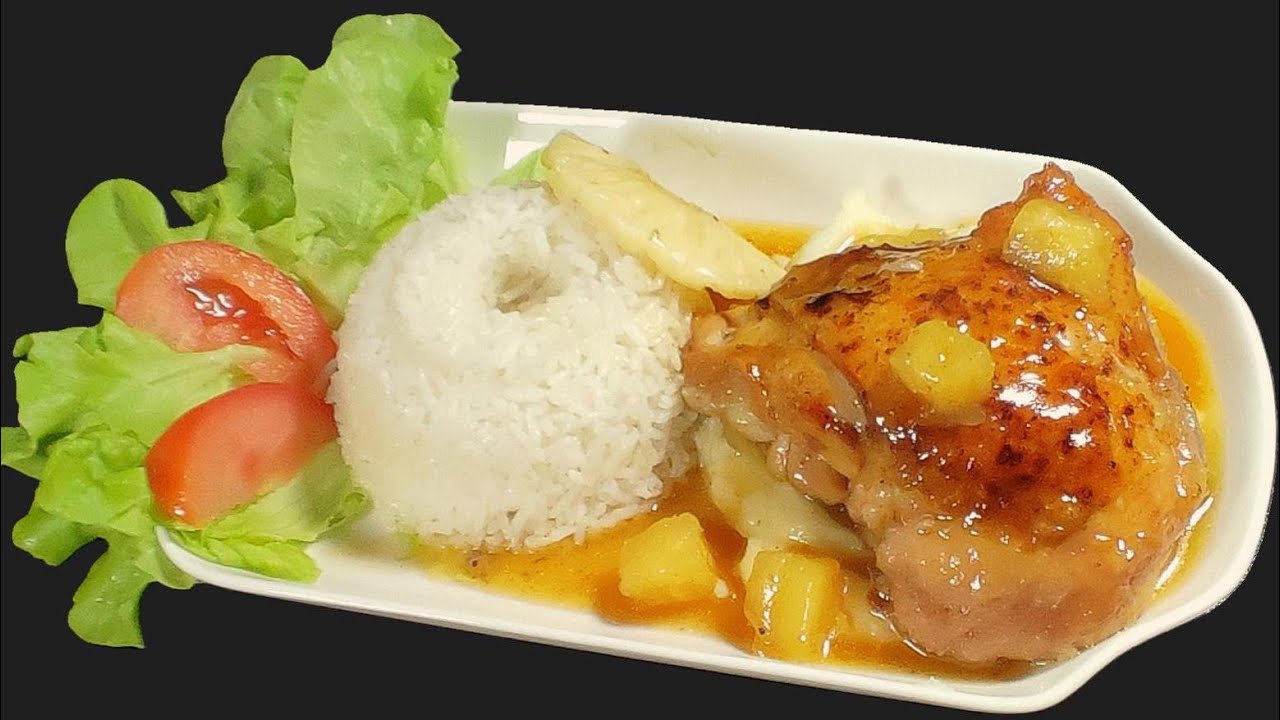 Pollo a la Piña SÚPER JUGOSO