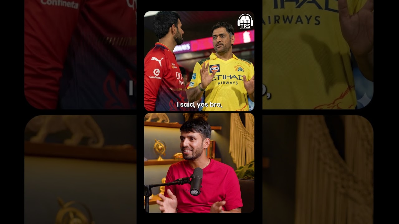 Jitesh Sharma Shares His Experience with MS Dhoni #shorts
