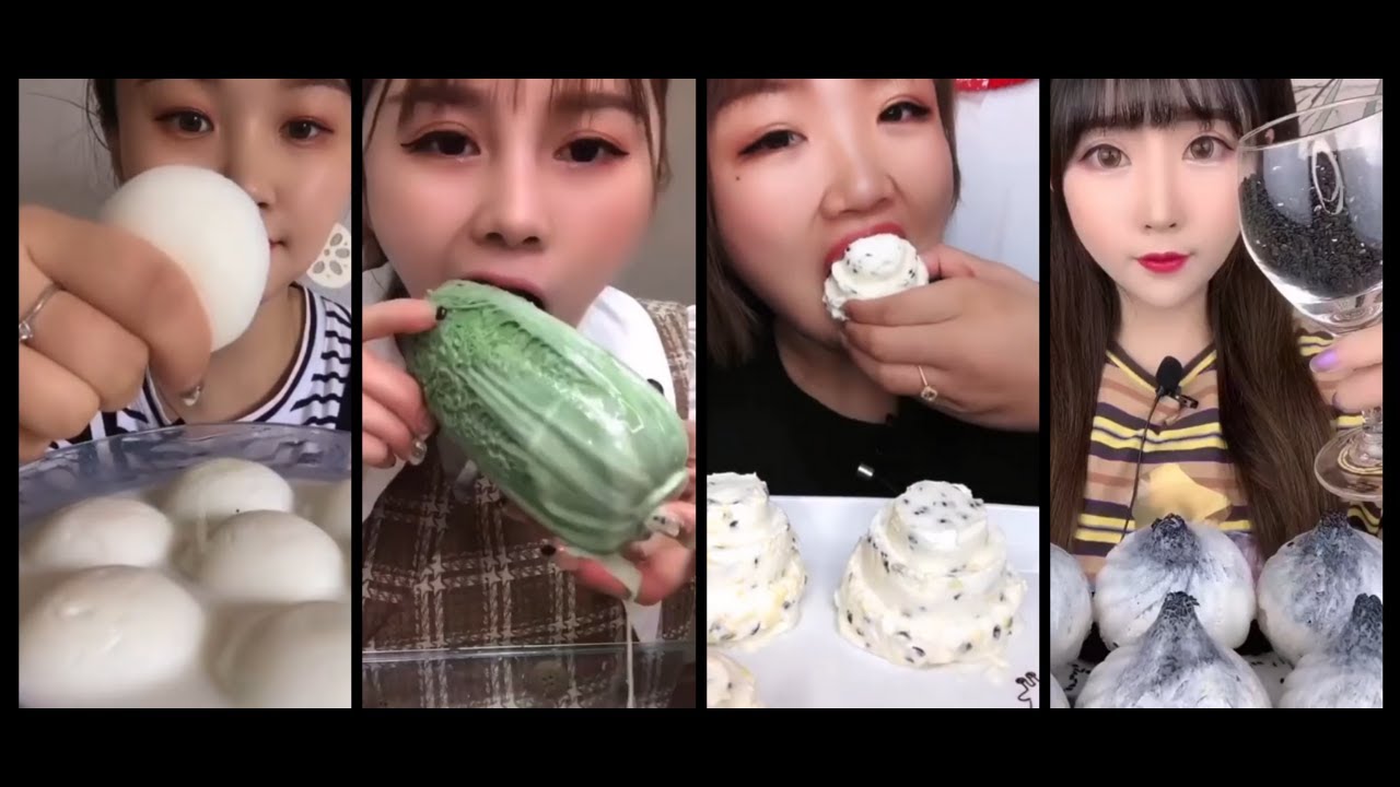 FROZEN MILK ICE MUKBANG #164 - SATISFYING CRUNCHY EATING SOUNDS!EATING#ASMR #MUKBANG
