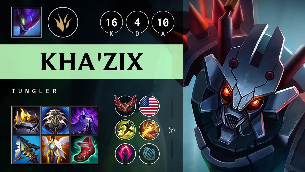 Kha'Zix Jungle vs Elise - NA Grandmaster Patch 25.15