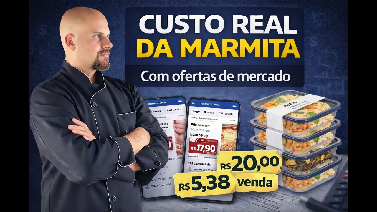 Como Montar Cardápios de Marmita com Ofertas Reais do Mercado (Ep. 05)