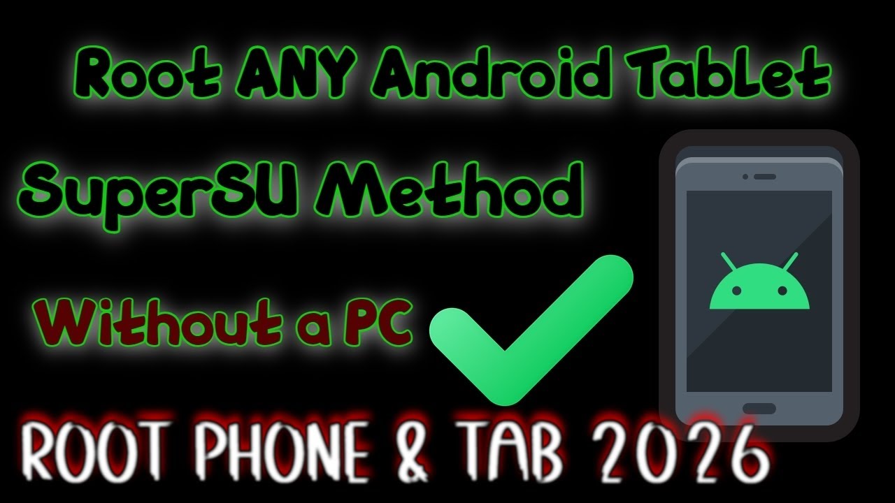 💥How to Root ANY Android 🤖 SmartPhone/tab (Easy SuperSU🌟 Method 2026)