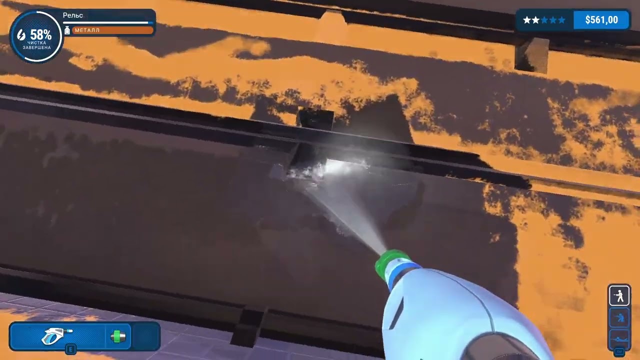 Платформа метро (часть 3) -  PowerWash Simulator #33