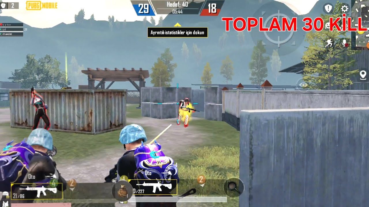 TDM DE MAÇI TAŞIDIM TOPLAM 30 KİLL #pubgmobile 