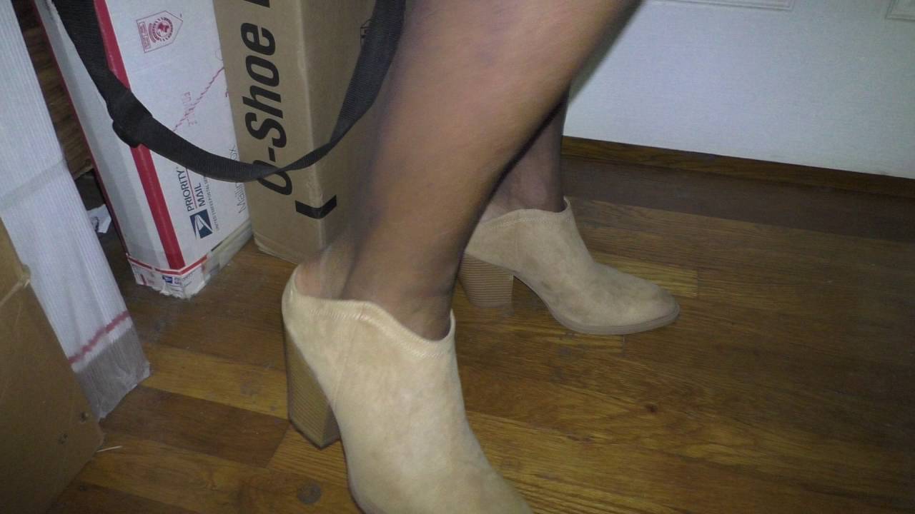 A Man in Heels - Dolce Vita Nya for Target Mules in Tan Suede