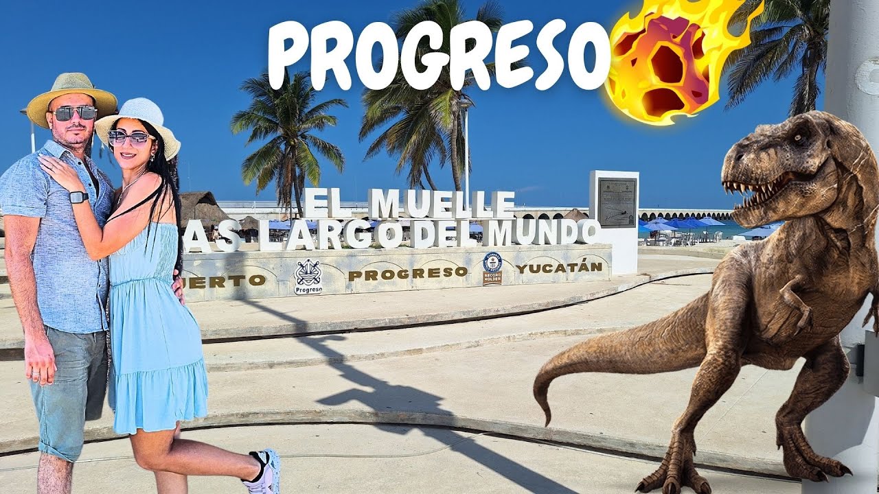 🏖️!Progreso, la playa más popular de Yucatán! Vale la pena?