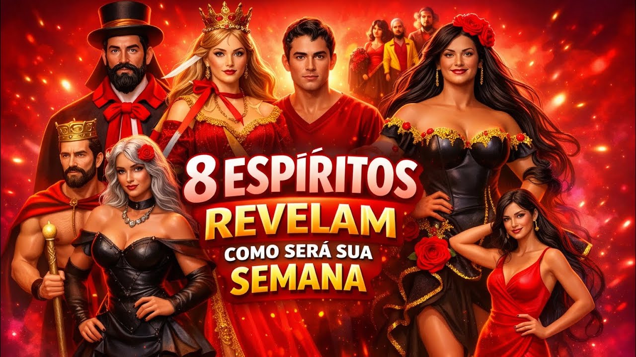8 ESPÍRITOS REVELAM COMO SERÁ SUA SEMANA