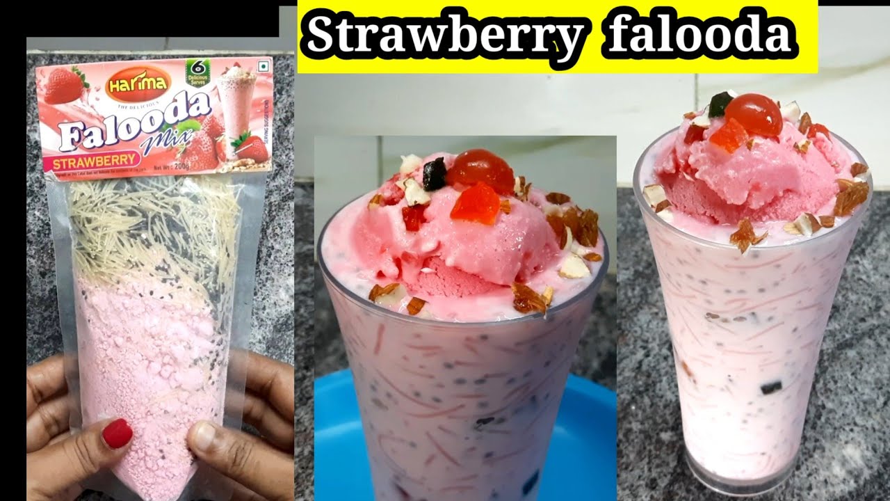 Falooda|strawberry falooda|falooda recipe|faluda|harima falooda|falooda recipe in tamil|summerrecipe