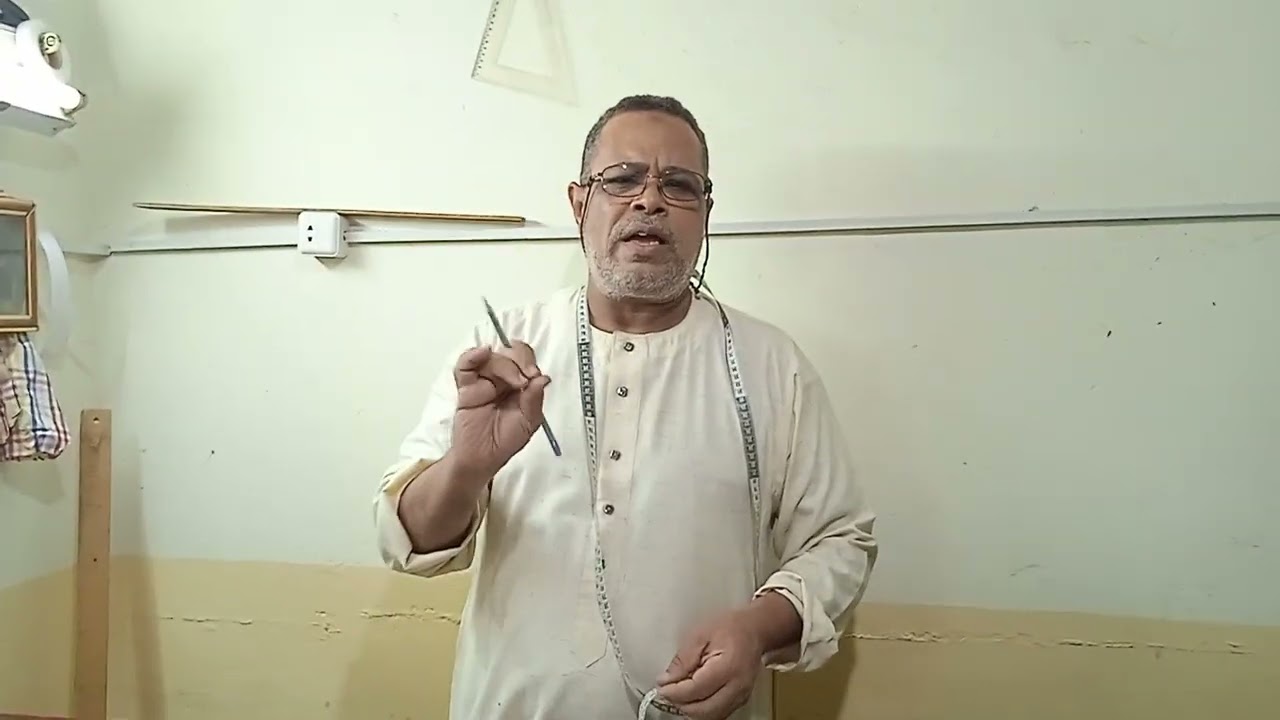 طريقة قص الجلابية السعودي
