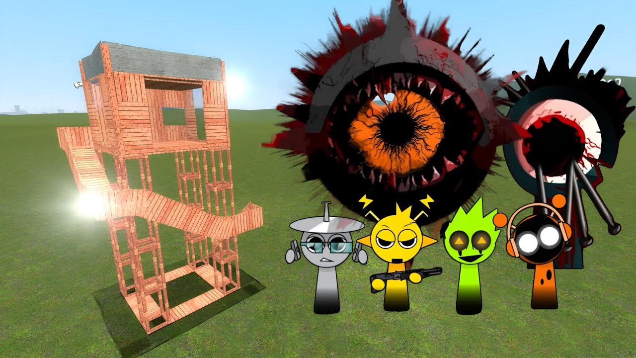 Incredibox Sprunki Vs Towers In Garry's Mod
