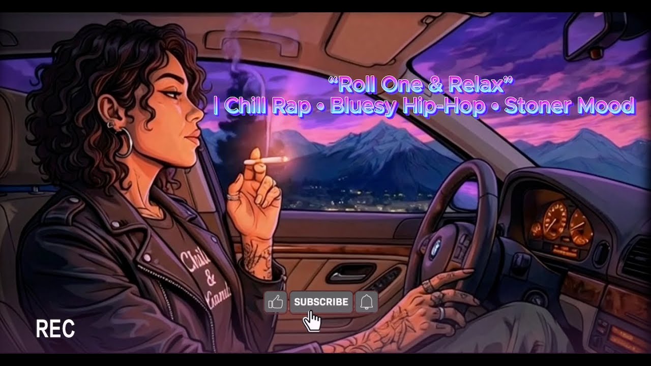 “Roll One & Relax” 🧨🧨🧨 Chill Rap • Bluesy Hip-Hop • Stoner Mood 💿💿💿