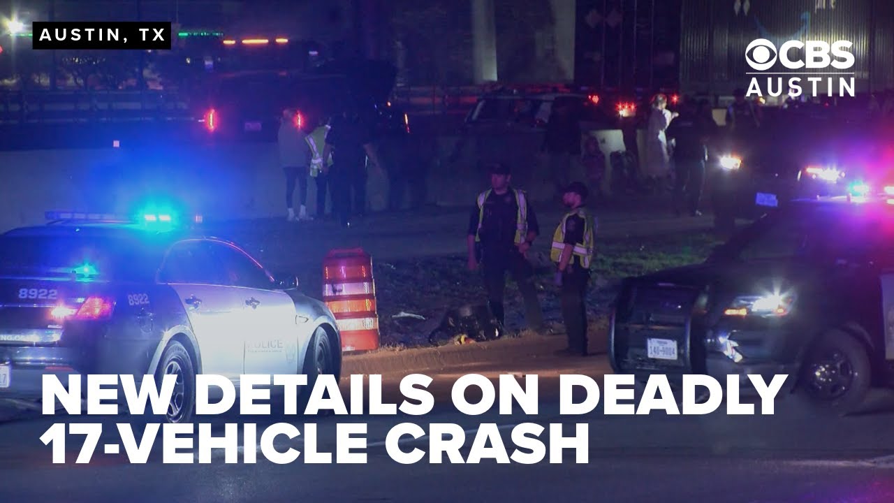 5 dead after 17-vehicle crash on I-35 in North Austin
