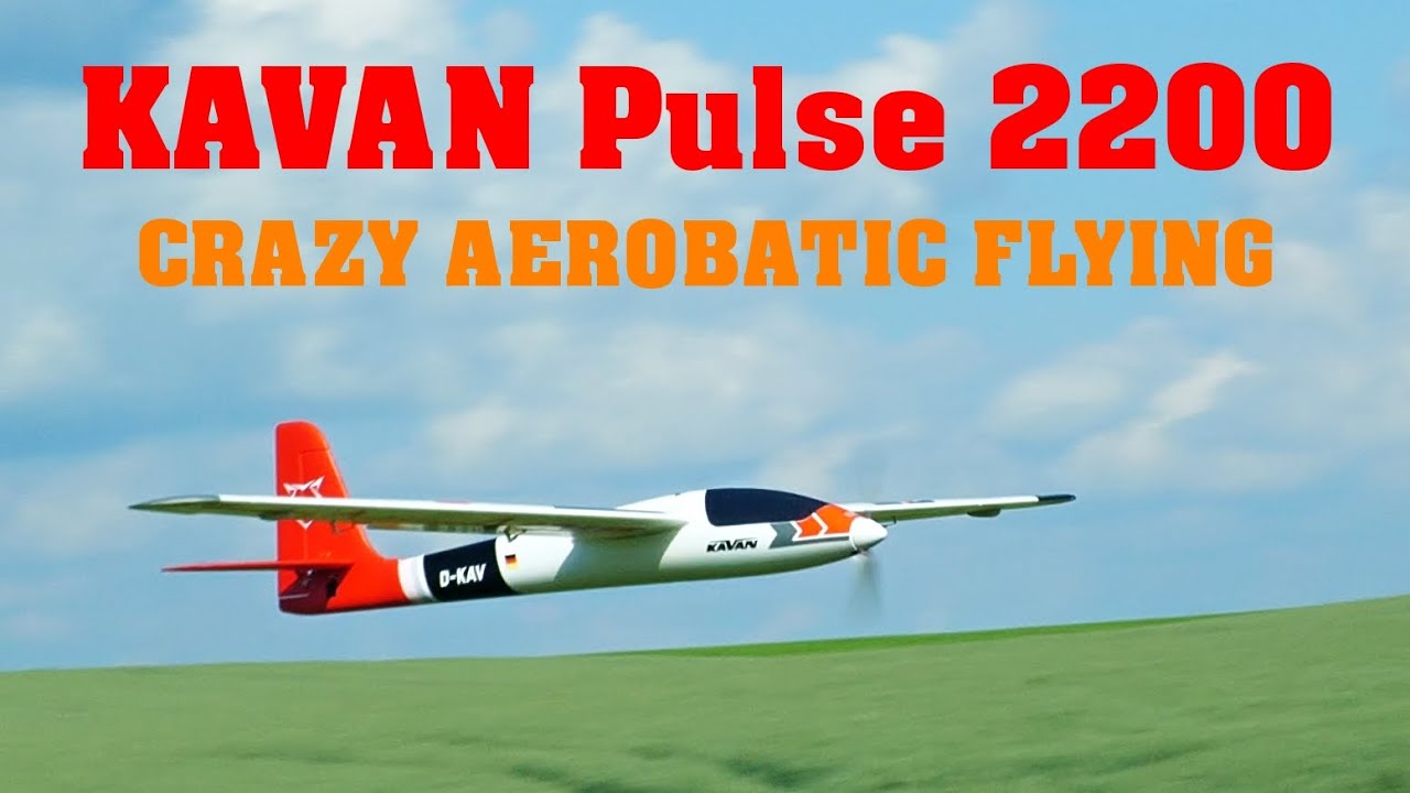 KAVAN Pulse 2200 | CRAZY AEROBATIC FLYING | 4K | Jirice 2023