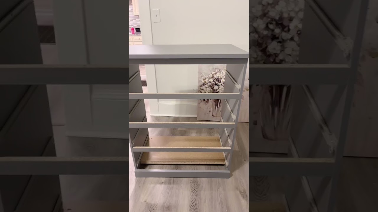 Easy to assemble IKEA malm dresser.