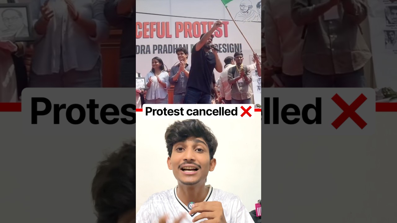 CJP protest cancelled #shorts