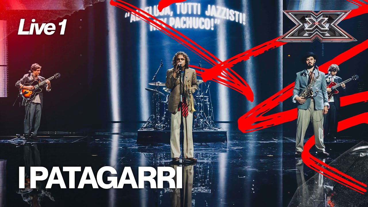 &ldquo;Tutti quanti voglion fare jazz&rdquo; con il medley de I PATAGARRI a X FACTOR 2024&nbsp;LIVE 1