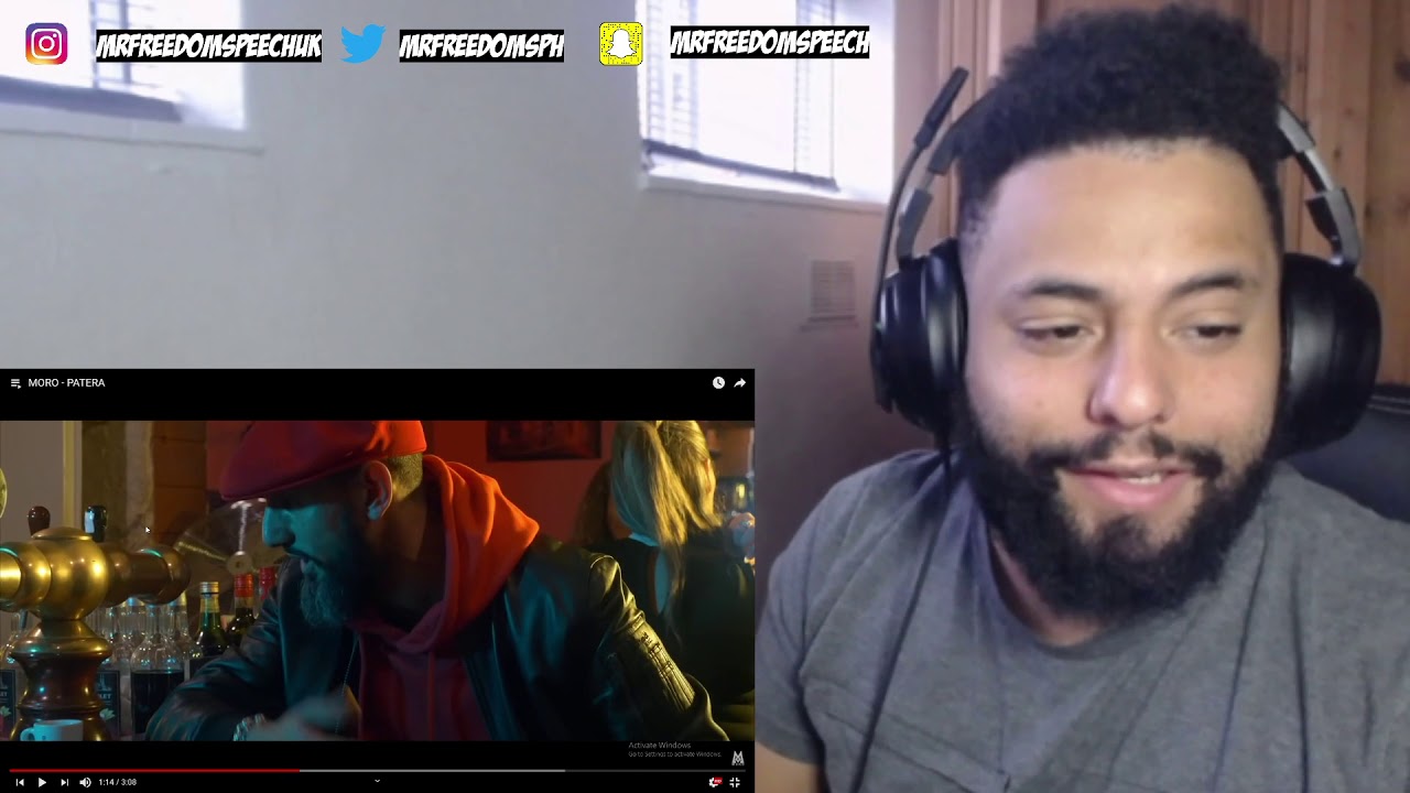 MORO - PATERA UK🇬🇧REACTION TO MOROCCAN RAP 🇲🇦