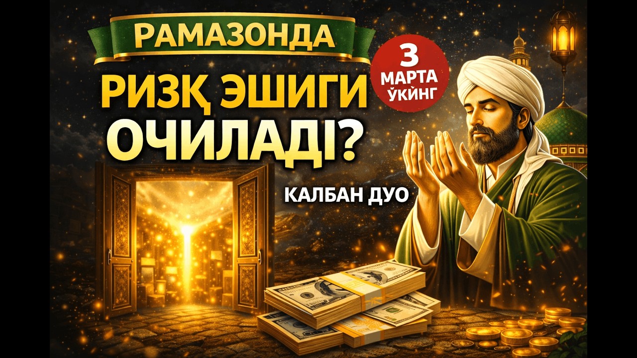 КУН ФАЯКУН! Савдо ва дўконлар учун Қуръон ояти, кучли ризқ очувчи ва баракали бизнес