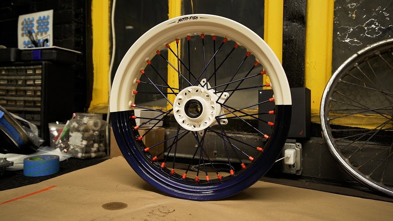 How Motorcycle Wheels are Powder Coated | Wheel Reveal