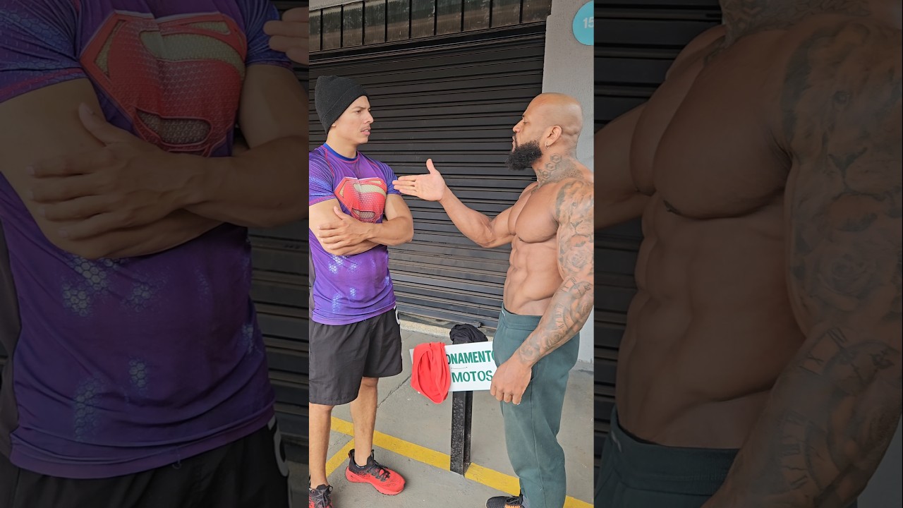 S&oacute; vive sem camisa 😨