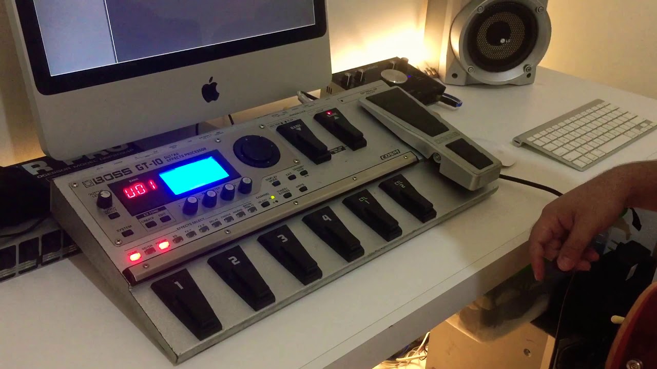 Boss GT-10 em linha !!!