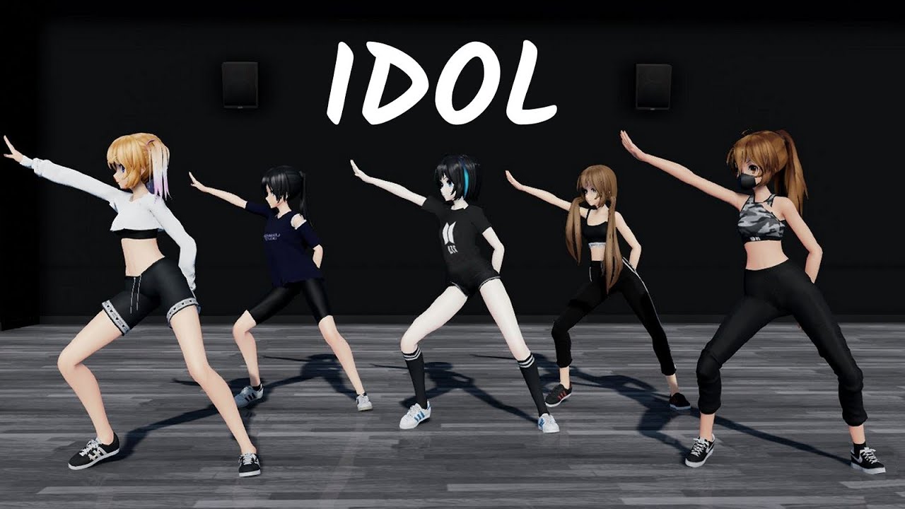 [MMD K-POP]BTS IDOL(C-gumi)