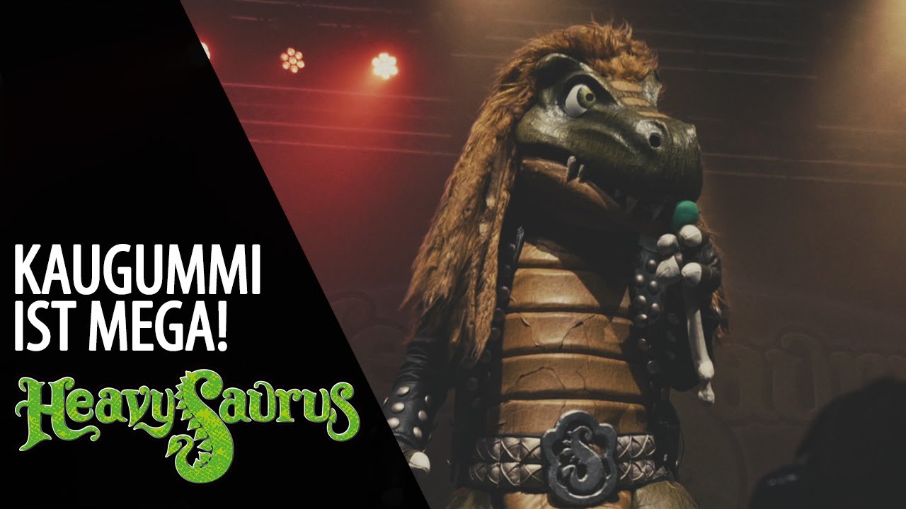 @Heavysaurus - Kaugummi ist mega! | Dino Rock f&uuml;r Kinder (Offizielles Live-video)