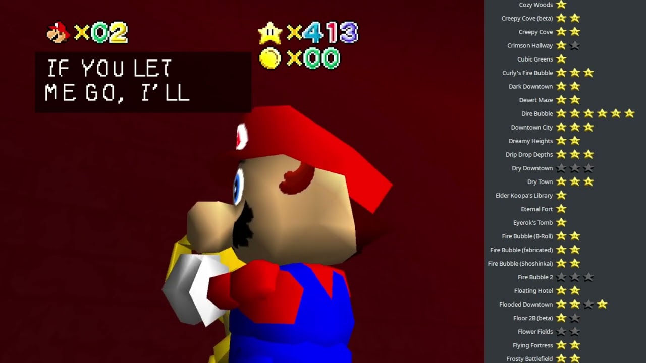 B3313 Unabandoned [A2 Anniversary Edition] (Super Mario 64) 25 - no commentary playthrough