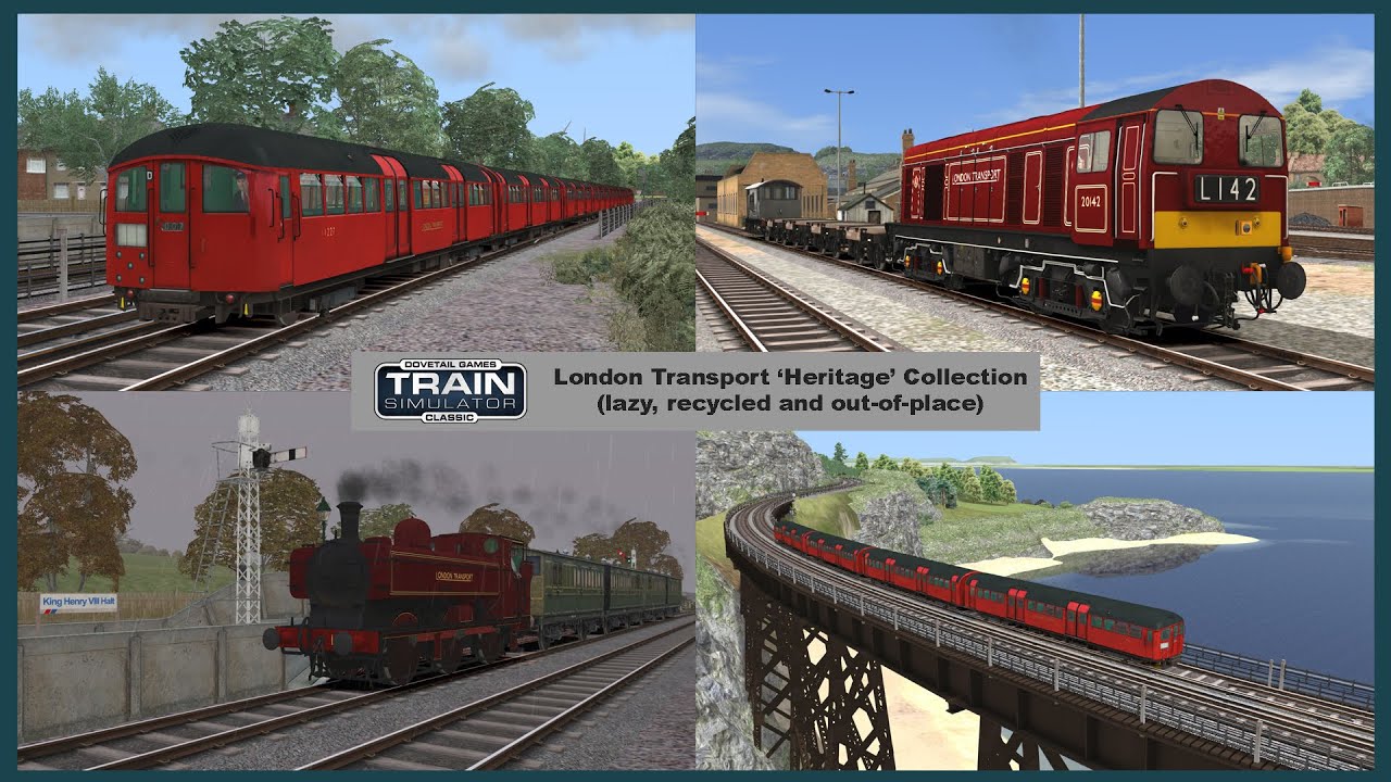 London Transport 'Heritage' Collection review ~ Train Simulator