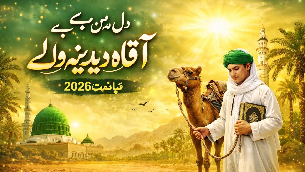 Beautiful Naat Sharif | Dil Mein Base Aaqa Madina Wale | Heart Touching Naat 2026