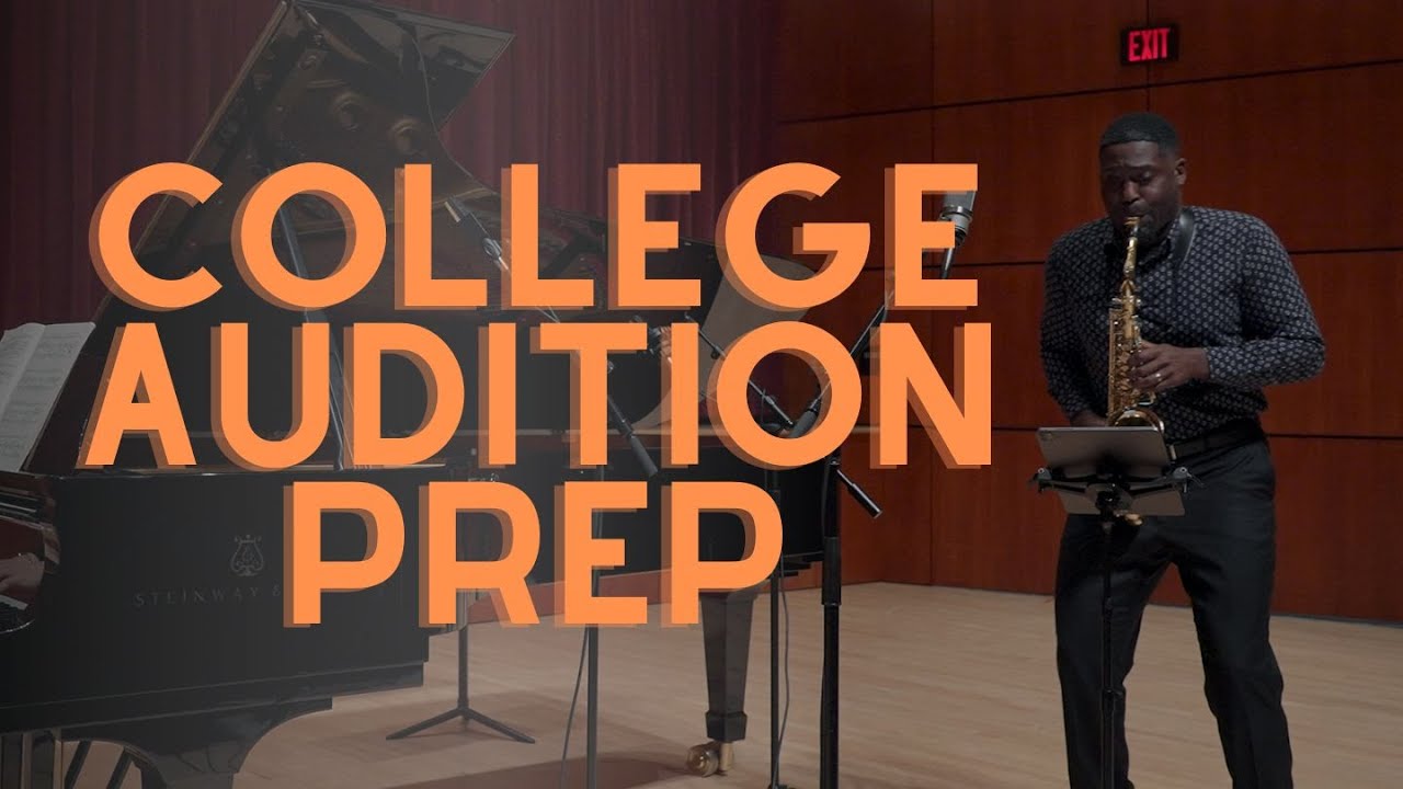 Prepare For Your College Auditions!