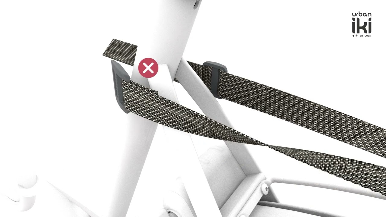 Hoe monteer ik het Junior MIK HD fietszitje op mijn fiets?  - Urban Iki